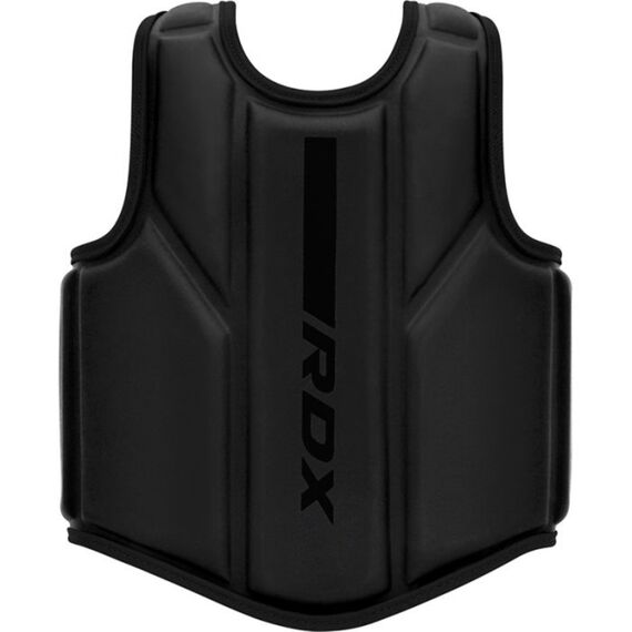 Chest Guard F6 Matte Black-S/M, Colour: Schwarz, Size: S-M
