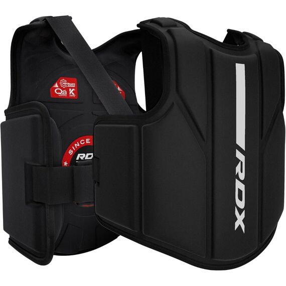 Chest Guard F6 Matte White-S/M, Colour: Schwarz, Size: S-M, 8 image