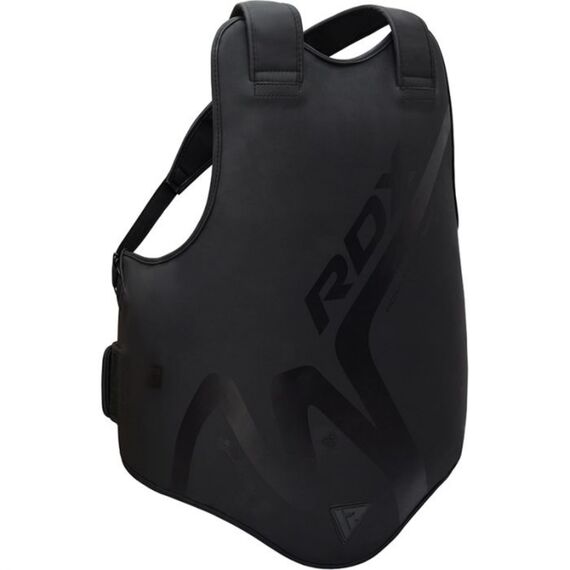 Chest Guard T-15 Matte Black, Colour: Schwarz, 3 image