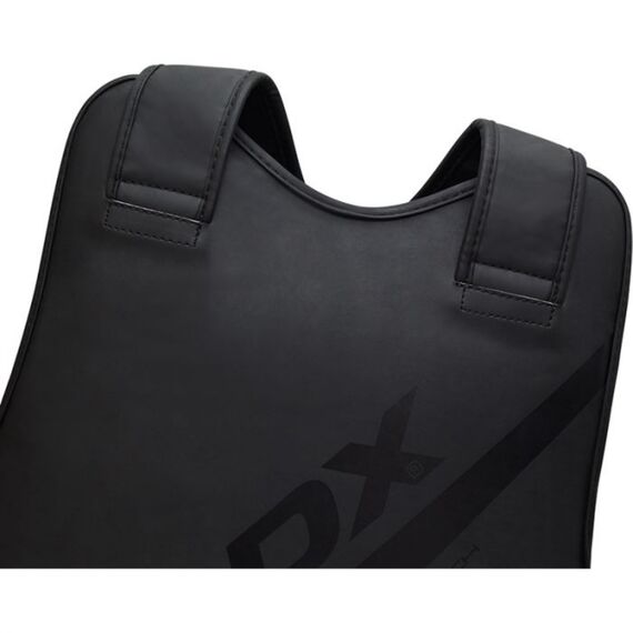 Chest Guard T-15 Matte Black, Colour: Schwarz, 7 image