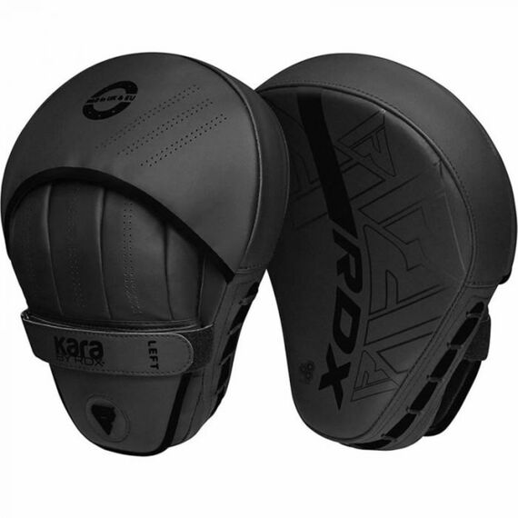 RDX F6 KARA Pratzen – Perfekte Schlagkontrolle & Schutz, Bekleidungsgrösse: One Size, Farbe: Schwarz