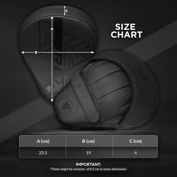 RDX F6 KARA Pratzen – Perfekte Schlagkontrolle & Schutz, Bekleidungsgrösse: One Size, Farbe: Schwarz, 5 image