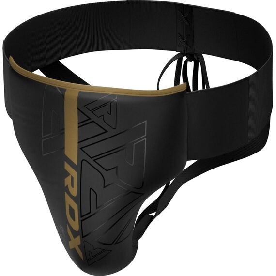 Groin Guard Rex F6 Matte Golden-L, Size: L, Colour: Schwarz, 7 image