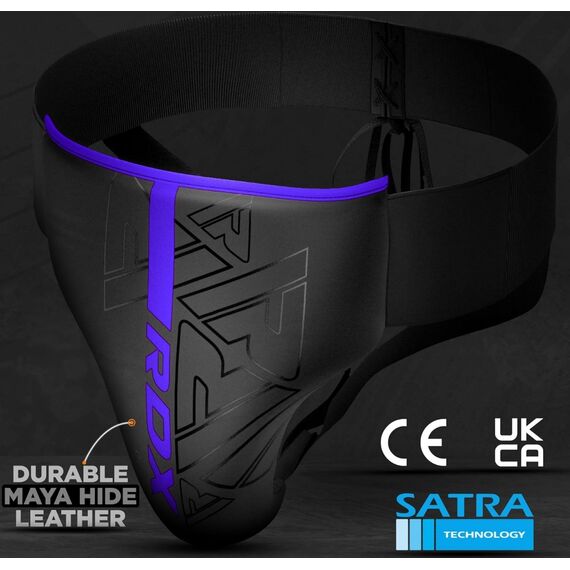 Groin Guard Rex F6 Matte Blue-S, Size: S, Colour: Schwarz, 5 image