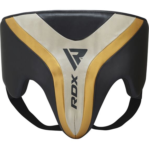 RDX T17 Aura Groin Guard, Size: S, Colour: Gold, Size: S
