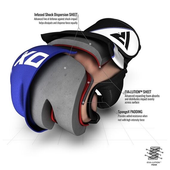 Gants de MMA F12, Couleur: Bleu, Taille ne pas utiliser: L, 2 image