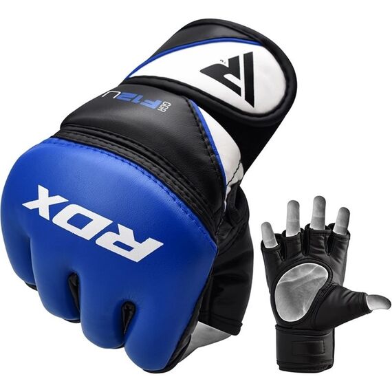 Grappling Glove New Model Ggrf-12U-M, Colour: Blue, Size: M