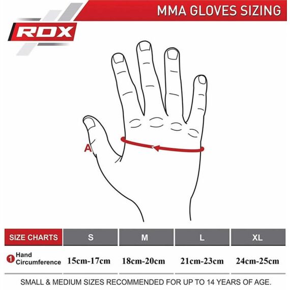 Gants de MMA F6 KARA, Taille: M, Couleur: Noir, 8 image