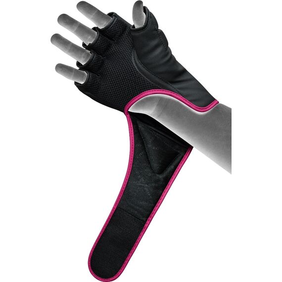 Grappling Gloves F6 Matte Pink-S, Size: S, Colour: Schwarz, 5 image