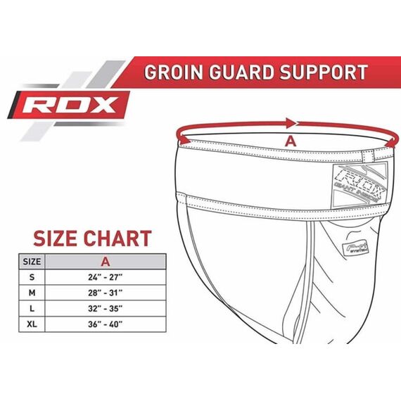 RDX H1 Coquille Supporter – Protection Ultime pour Combattants, Size: L, Colour: Schwarz, 3 image