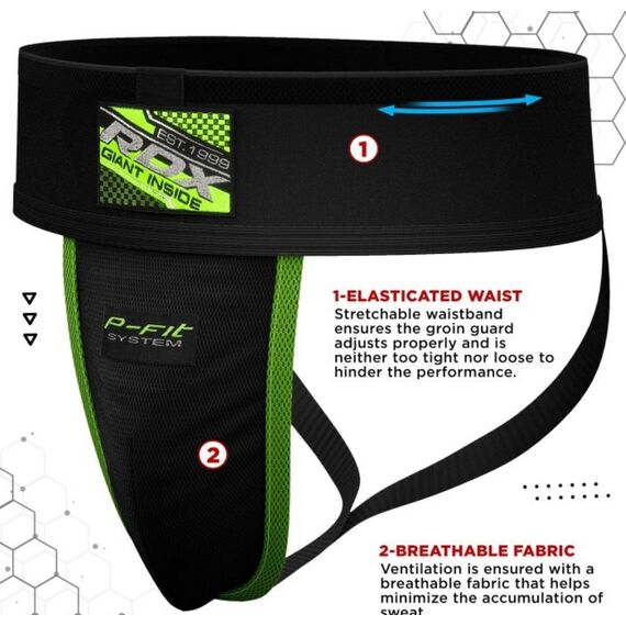RDX H1 Tiefschutz – Maximaler Schutz für Kämpfer, Bekleidungsgrösse: M, Farbe: Schwarz, 5 image