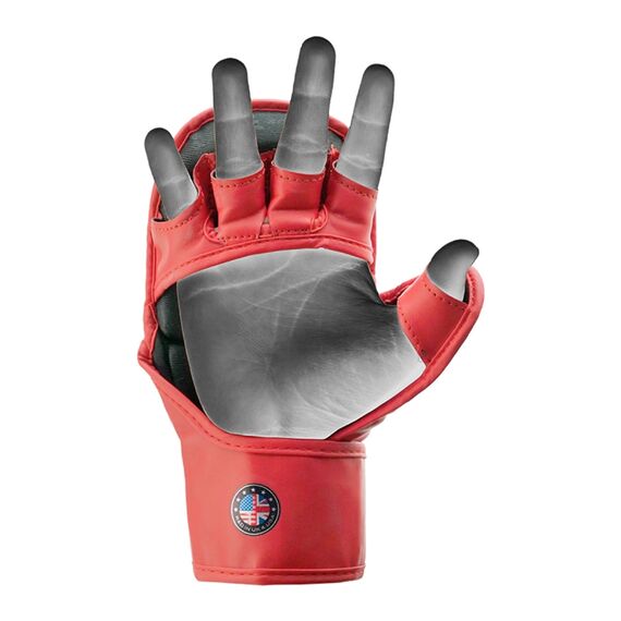 Gants de MMA Shooter Aura Plus T-17, Taille: M, Couleur: Rouge, 3 image