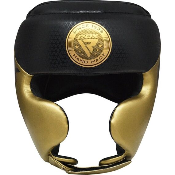 Head Guard Mark Pro Training Tri Lira 1 Golden-S, Colour: Gold, Size: S, 3 image