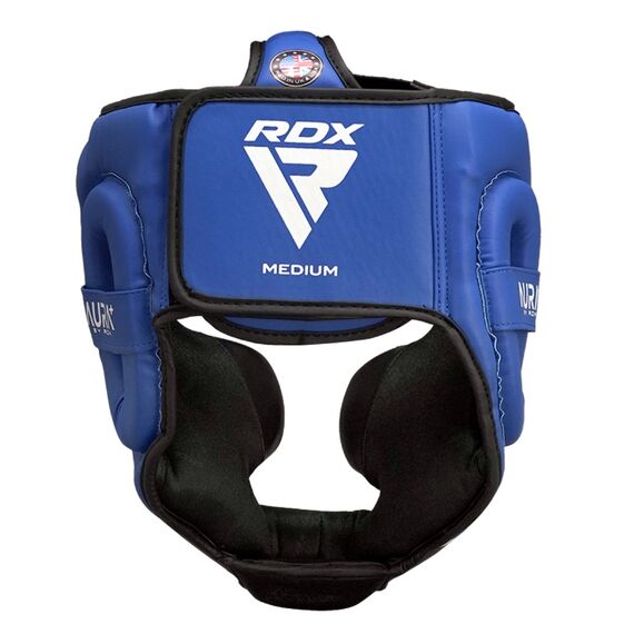 RDX Head Guard Aura Plus T-17 Blue/Black-M, Size: M, Colour: Blue, 4 image