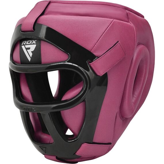 Casque de Combat à Grille Amovible, Couleur: Pink, Taille ne pas utiliser: S