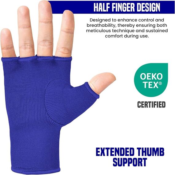 Sous Gants, Taille: XL, Couleur: Bleu, 3 image
