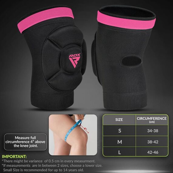 Knee Pads MMA, Size: L, Colour: Schwarz, 4 image