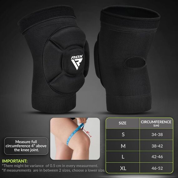 Knee Pads MMA, Size: S, Colour: Schwarz, 3 image