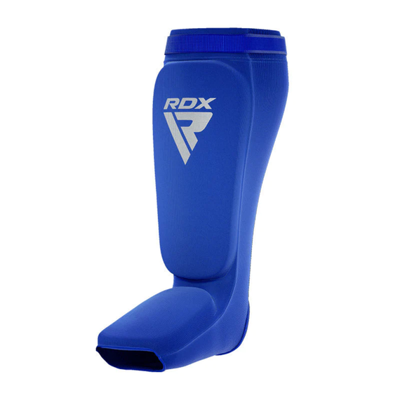 Hosiery Shin Instep Foam Blue/White-L, Size: L, Colour: Blue, 3 image