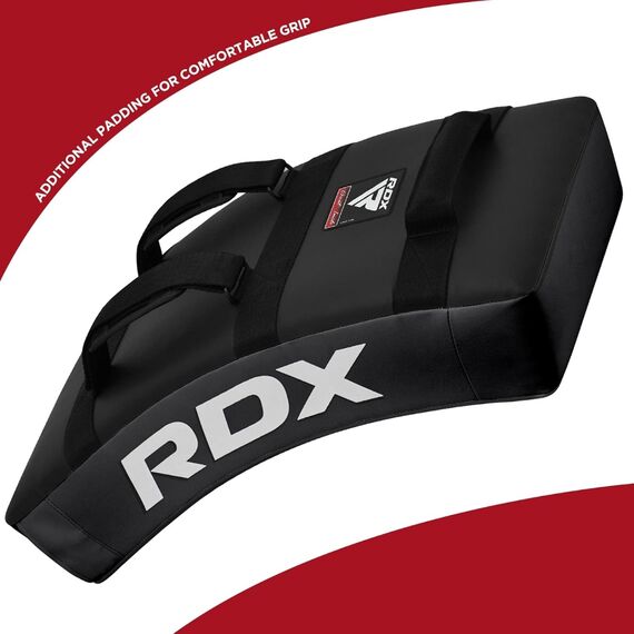 RDX T1 Kick Shield – Best Protection for Combat Training, Size: One Size, Colour: Schwarz, 2 image