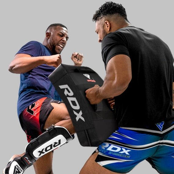 RDX T1 Kick Shield – Best Protection for Combat Training, Size: One Size, Colour: Blue, 9 image