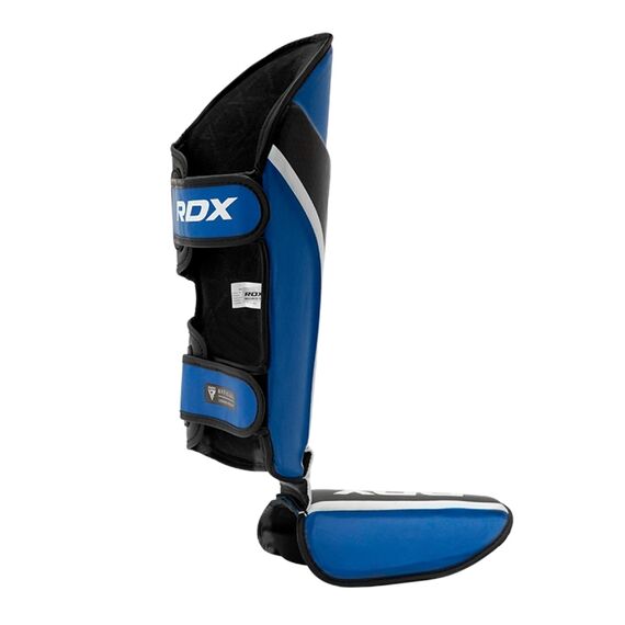 Protège-tibias RDX Aura Plus T-17, Taille: XL, Couleur: Bleu, 4 image