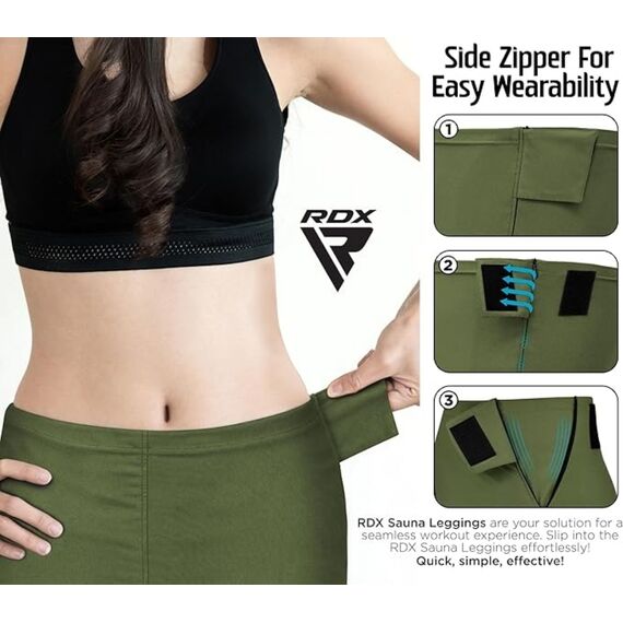 Women's sweat leggings, Size: XL, Colour: Khaki, 5 image