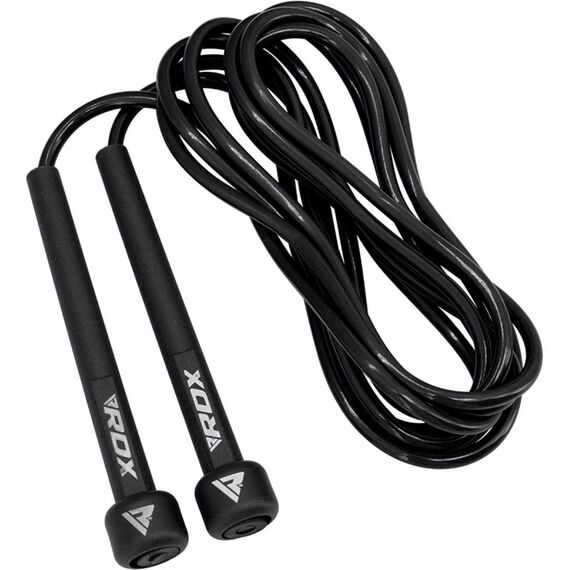Corde à sauter noir C10, Taille: Taille unique, Couleur: Noir
