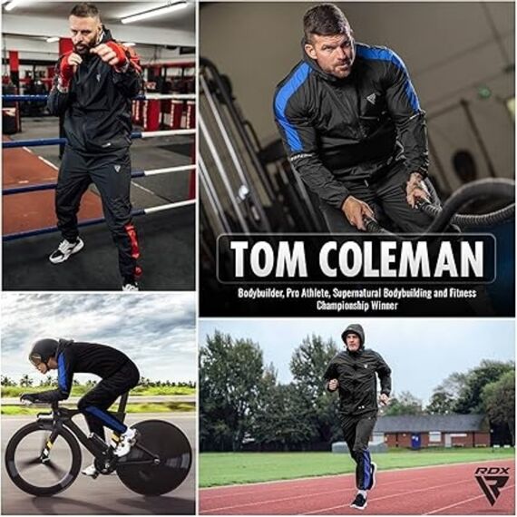 Clothing Sauna Suit H1, Size: 2XL, Colour: Blue, 3 image