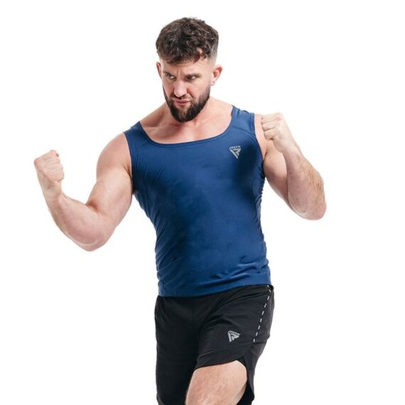 RDX Men's Sweat Jacket For Weight Loss, Size: L, Colour: Blue, 4 image