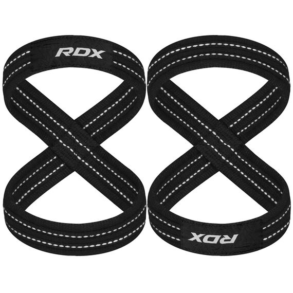 RDX Gym Lifting Cotton Straps, Size: L, Colour: Weiss