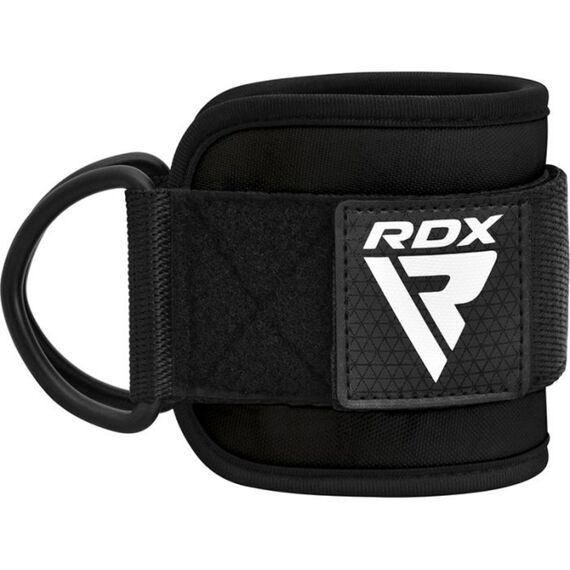 RDX A4 Ankle Straps For Gym Cable Machine, Colour: Schwarz, 5 image