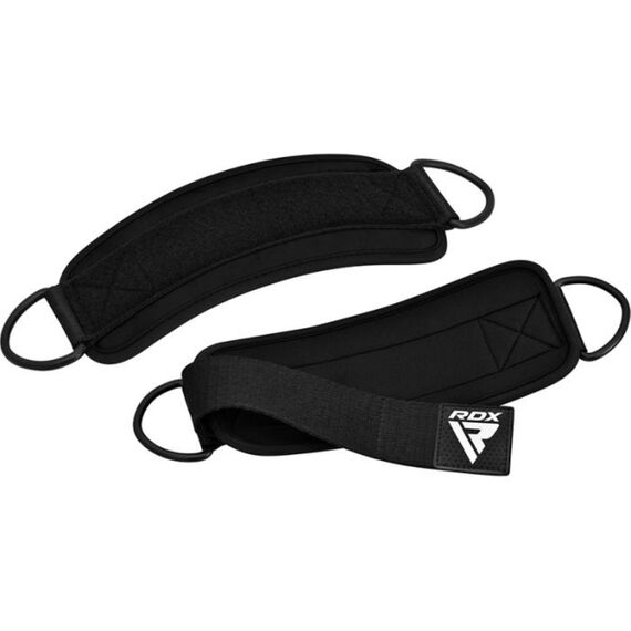 RDX A4 Ankle Straps For Gym Cable Machine, Colour: Schwarz, 3 image
