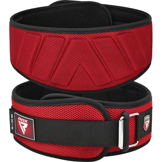Weightlifting Belt RX4, Size: L, Colour: Rot, 3 image