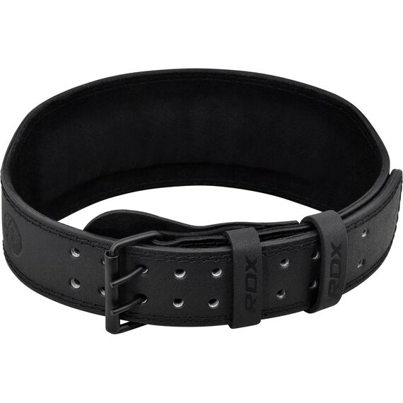 Gewichthebergürtel Leder, Bekleidungsgrösse: 2XL, Farbe: Schwarz, 6 image