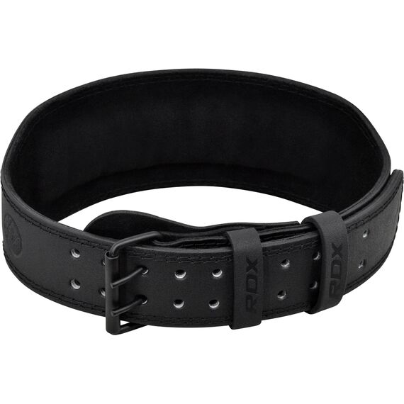 Gewichthebergürtel Leder, Bekleidungsgrösse: XL, Farbe: Schwarz, 6 image