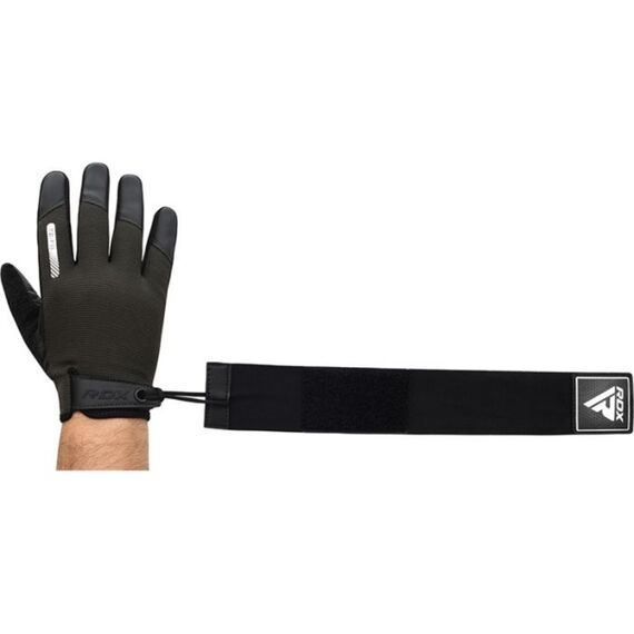 Gym Training Gloves T2 Full Black-L, Size: L, Colour: Schwarz, 3 image
