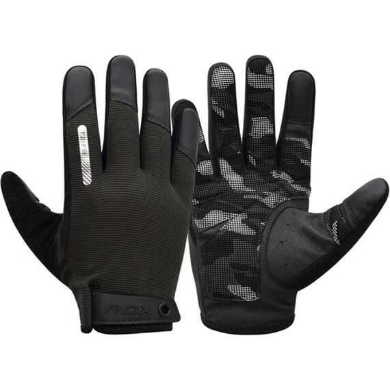 Touchscreen-freundliche Vollfinger-Fitness-Handschuhe, Bekleidungsgrösse: S, Farbe: Schwarz