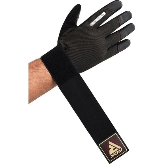 Gym Training Gloves T2 Full Brown-XL, Size: XL, Colour: Braun, 3 image