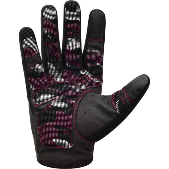 Gants de Fitness à doigt complet pour écran tactile, Taille: L, Couleur: Rose, 11 image