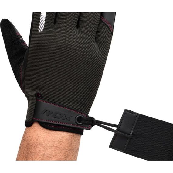 Gants de Fitness à doigt complet pour écran tactile, Taille: L, Couleur: Rose, 4 image