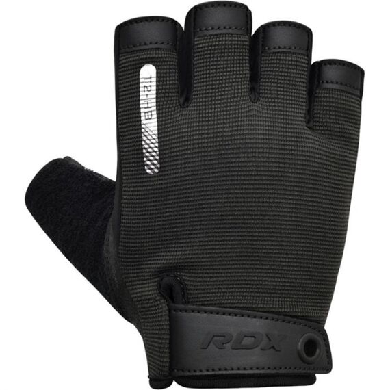 Gym Training Gloves T2 Half Black-S, Size: S, Colour: Schwarz, 3 image