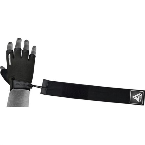 Gym Training Gloves T2 Half Black-S, Size: S, Colour: Schwarz, 4 image