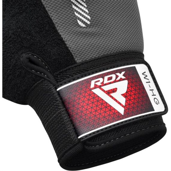 Gym Weight Lifting Gloves W1 Half, Colour: Grey, Size: M, 6 image