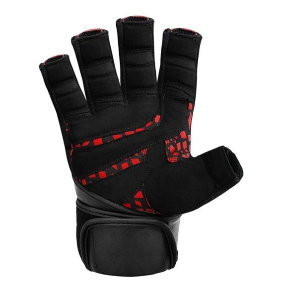 Gym Glove Micro Red/Black Plus-L, Size: M, Colour: Schwarz, 3 image
