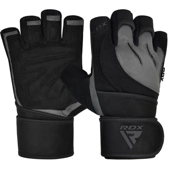 Gym Glove Micro Gray/Black Plus-M, Size: M, Colour: Grey