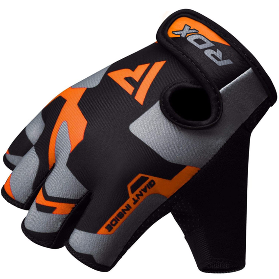Gewichtheberhandschuhe, Bekleidungsgrösse: M, Farbe: Orange, 7 image