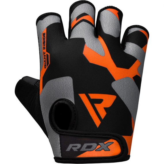 Gym Gloves Sumblimation F6 Orange-S, Size: S, Colour: Orange, 6 image