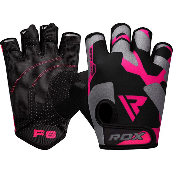 Gym Gloves Sumblimation F6 Pink-L, Size: L, Colour: Rosa, 3 image