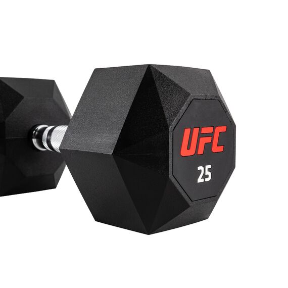 UFC Octagon Dumbbell-25kg, Colour: Schwarz, Additional Weight: 25 kg, 6 image
